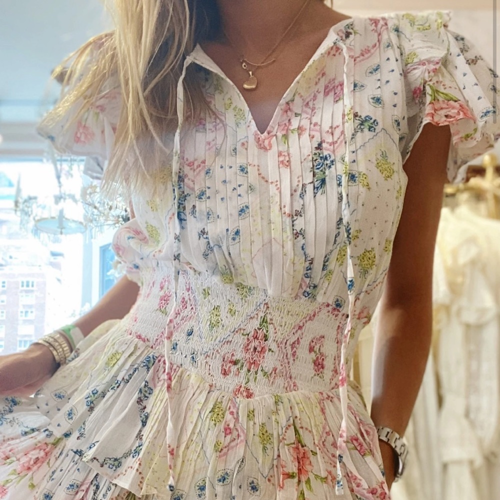 LoveShackFancy Audette Dress